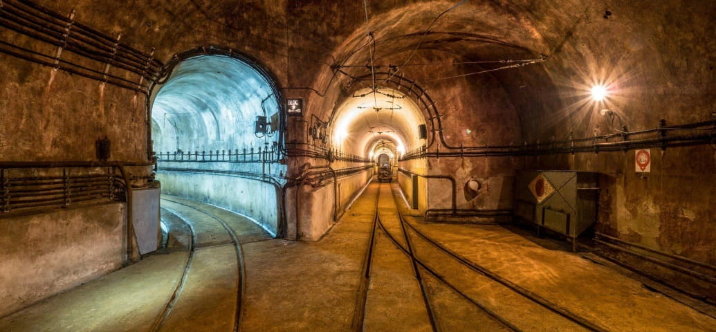 Galeries souterraines Ligne Maginot - 10 km de tunnels
