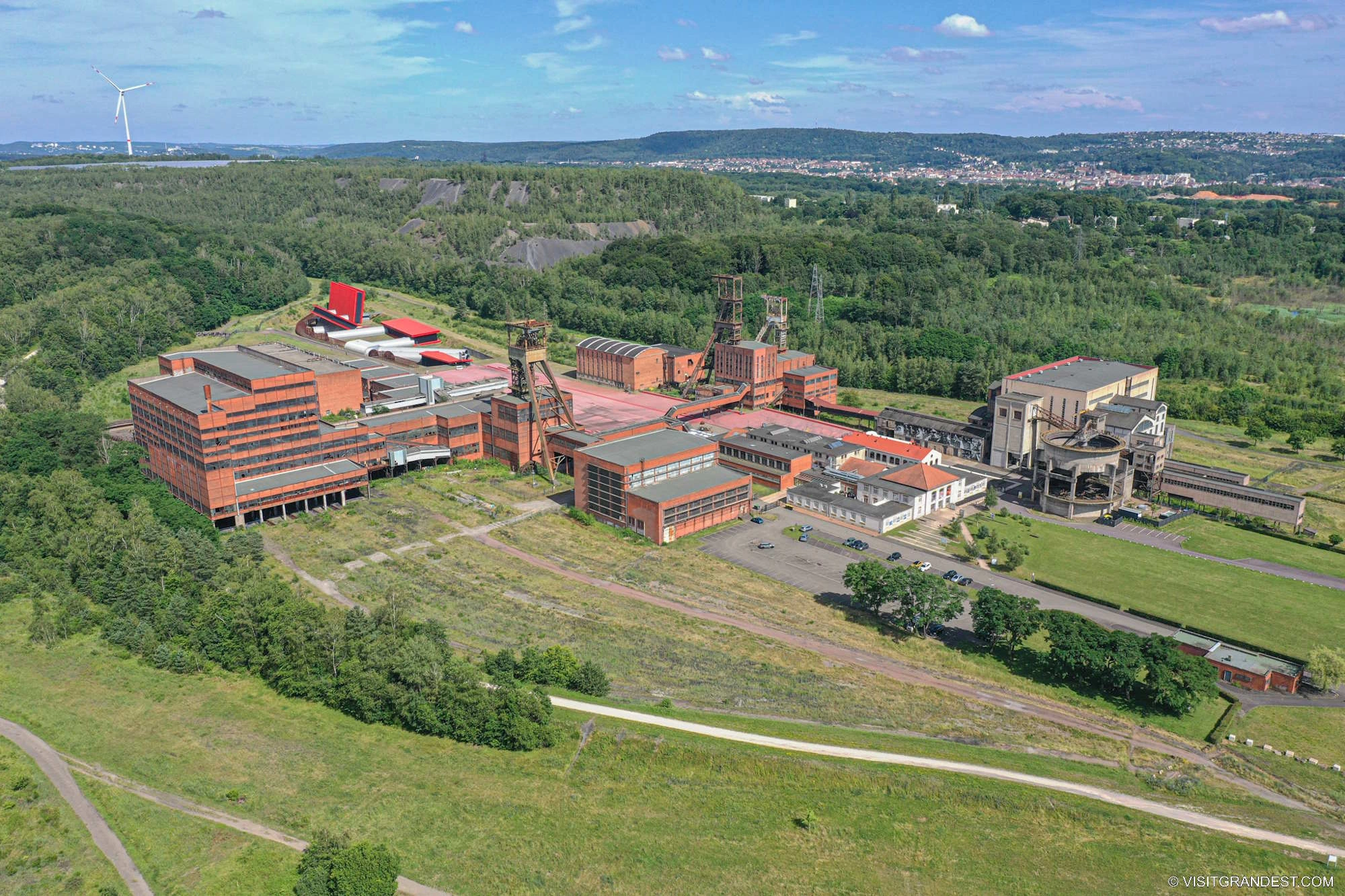 Parc Explor Wendel - Chevalement historique Petite-Rosselle